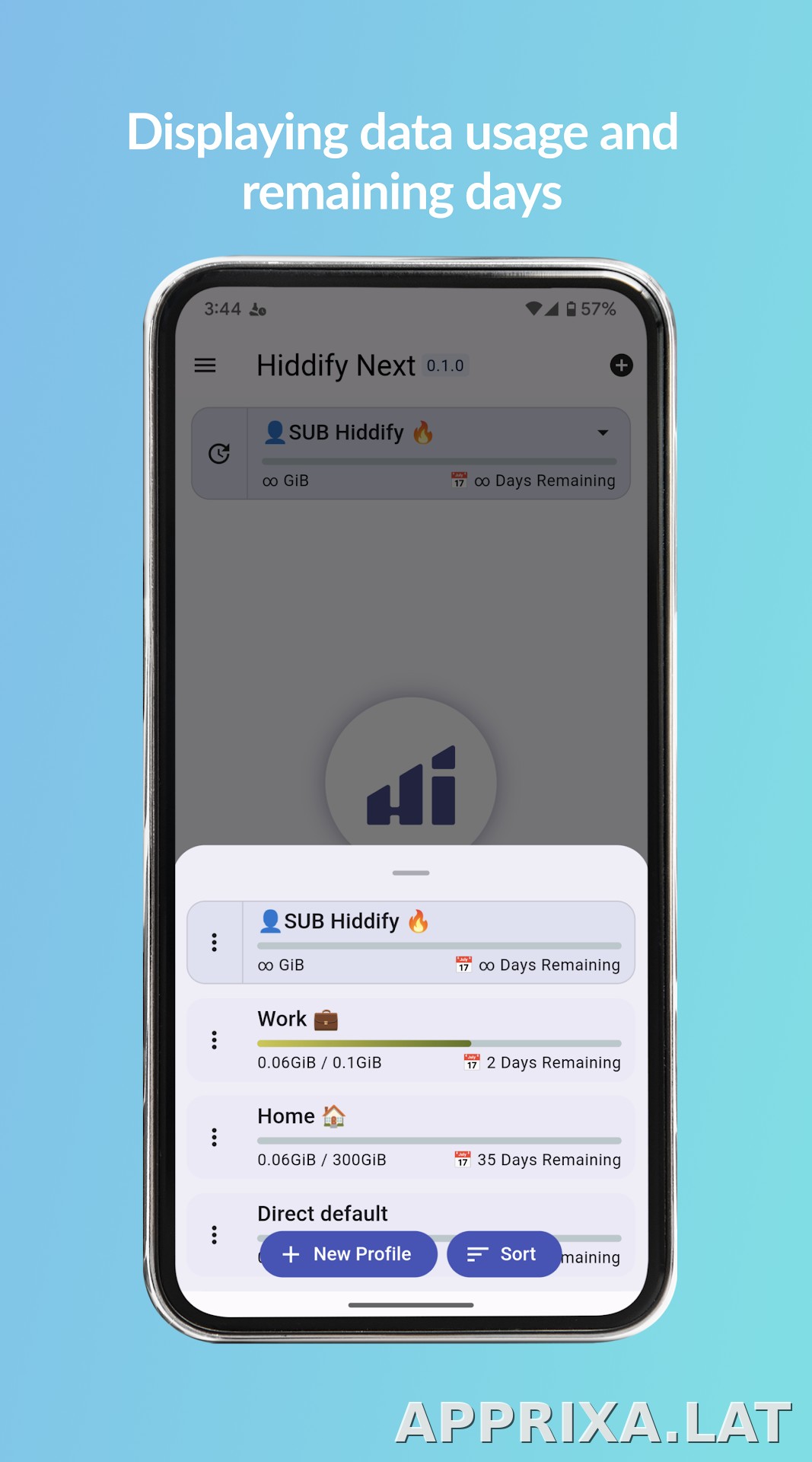 Hiddify скриншот 5